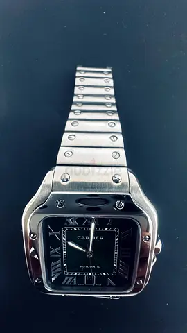 Cartier Santos-style Stainless Steel Automatic Watch