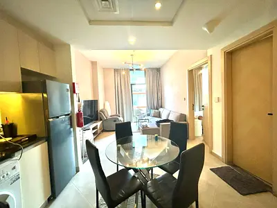 “Cozy 1BR | Pool View | Heart of Al Jaddaf|