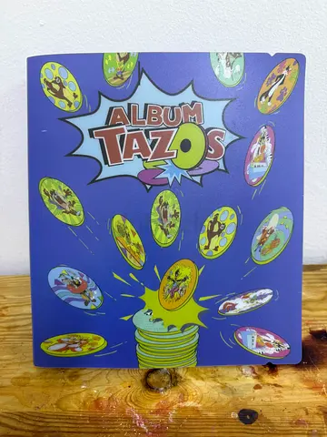Looney Tunes Taz Collectible Sticker/Chip Album