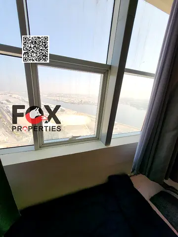 Annual furnished apartment in Orient Towers | Fully serviced tower | Gym, pool & garden | Open sea view | Flexible payment.