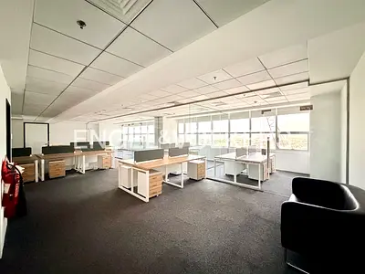 Modern Partitioned Office | Furnished | High Floor