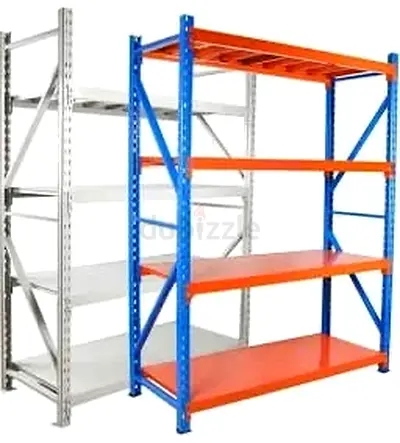 Heavy Duty Industrial Storage Racking Shelves - Metal Shelves (Set) shelf 1.5 length