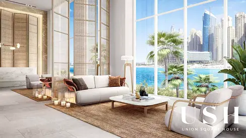 1BR Apartment | Bluewaters Bay Bldg 2 | Marina & Pool View | Furnished