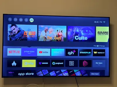 HiSense 58 inch 4K UHD TV in Excellent Working Condition