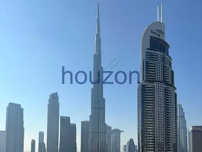 Burj Khalifa View 2BR | Furnished | Vacant