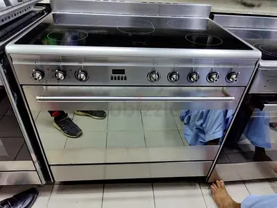 SMEG latest model modern electric ceramic 5 hobs cooking range 90x60 stove oven dual fan