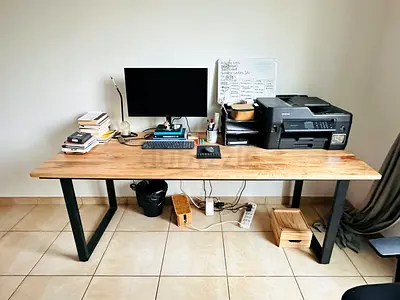 Wood desk/Dining table