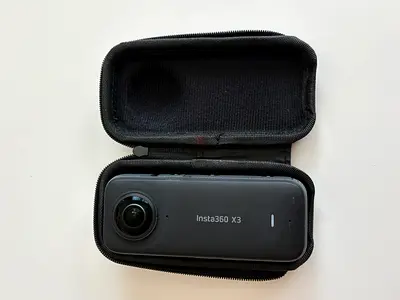 Insta360 X3 360 Action Camera with Carry Case - perfect condition