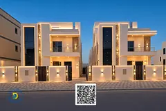 For sale, including registration fees: a modern, super deluxe villa with 4 bedrooms in Al Bahia, Ajm