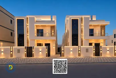 For sale, including registration fees: a modern, super deluxe villa with 4 bedrooms in Al Bahia, Ajman, at an excellent price.