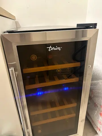 Hemip Wine Cooler / Beverage Fridge - Bottle, Stainless Steel