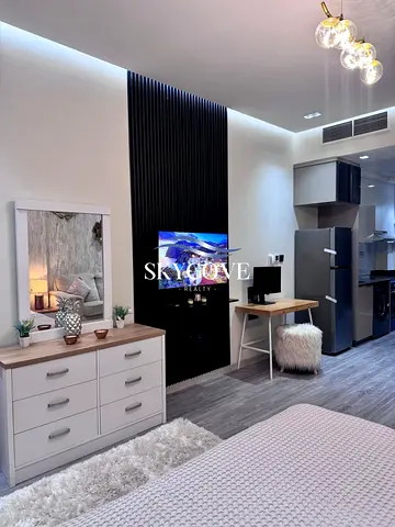 Fully Furnished Studio | Modern Living | Binghatti Crystals