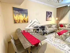 For monthly rent in Al Taawun area, 3 rooms and a hall with free internet
