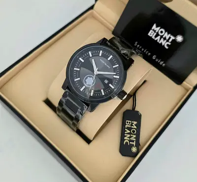 Mont blanc mens watch
