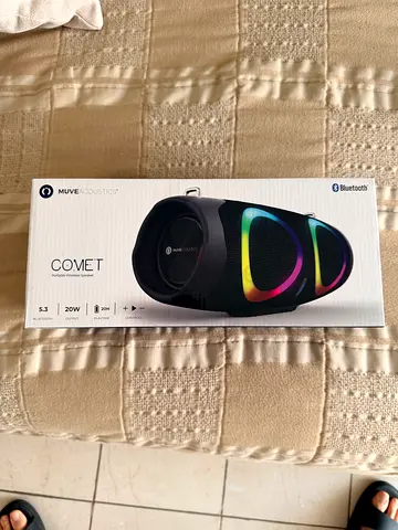 Muvo Portable Bluetooth Party Speaker (Comet, 30W) - New in Box