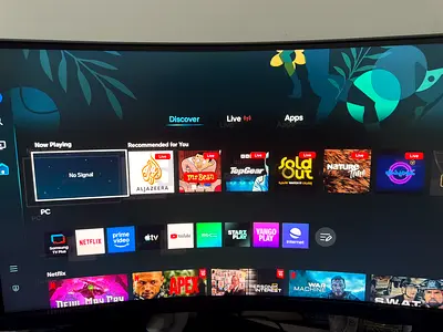 Samsung Odyssey G6 27” 240Hz Curved Smart TV/Gaming monitor Good Working Condition