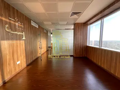 DEWA & Chiller Included | Partitioned Office | SZR View