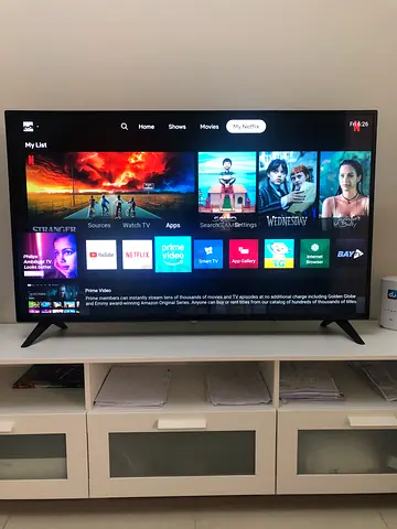 Philips 55-inch Smart TV with box