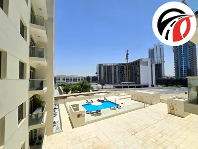 1bhk spacious apartment pool view bright and big with close kitchen
