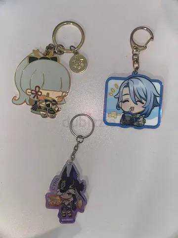 Genshin RARE ORIGINAL KEYCHAINS