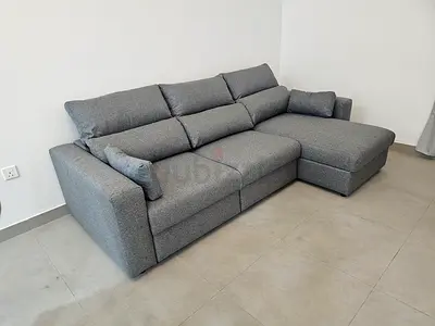 Ikea eskilstuna L shape sofa under storage