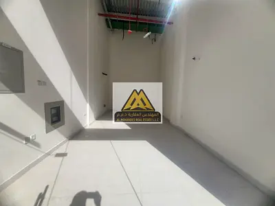 Excellent opportunity to rent commercial shops in Al Jurf 2, Ajman, located on a main road in a lively and strategic area