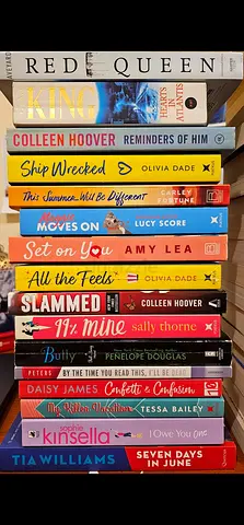 Collection of Contemporary Young Adult  Romance Paperbacks (Stack of 15)