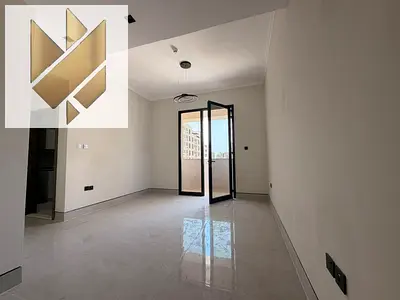 One bedroom and living room apartment for annual rent in Al Zahia, first occupancy, large spaces and excellent finishes