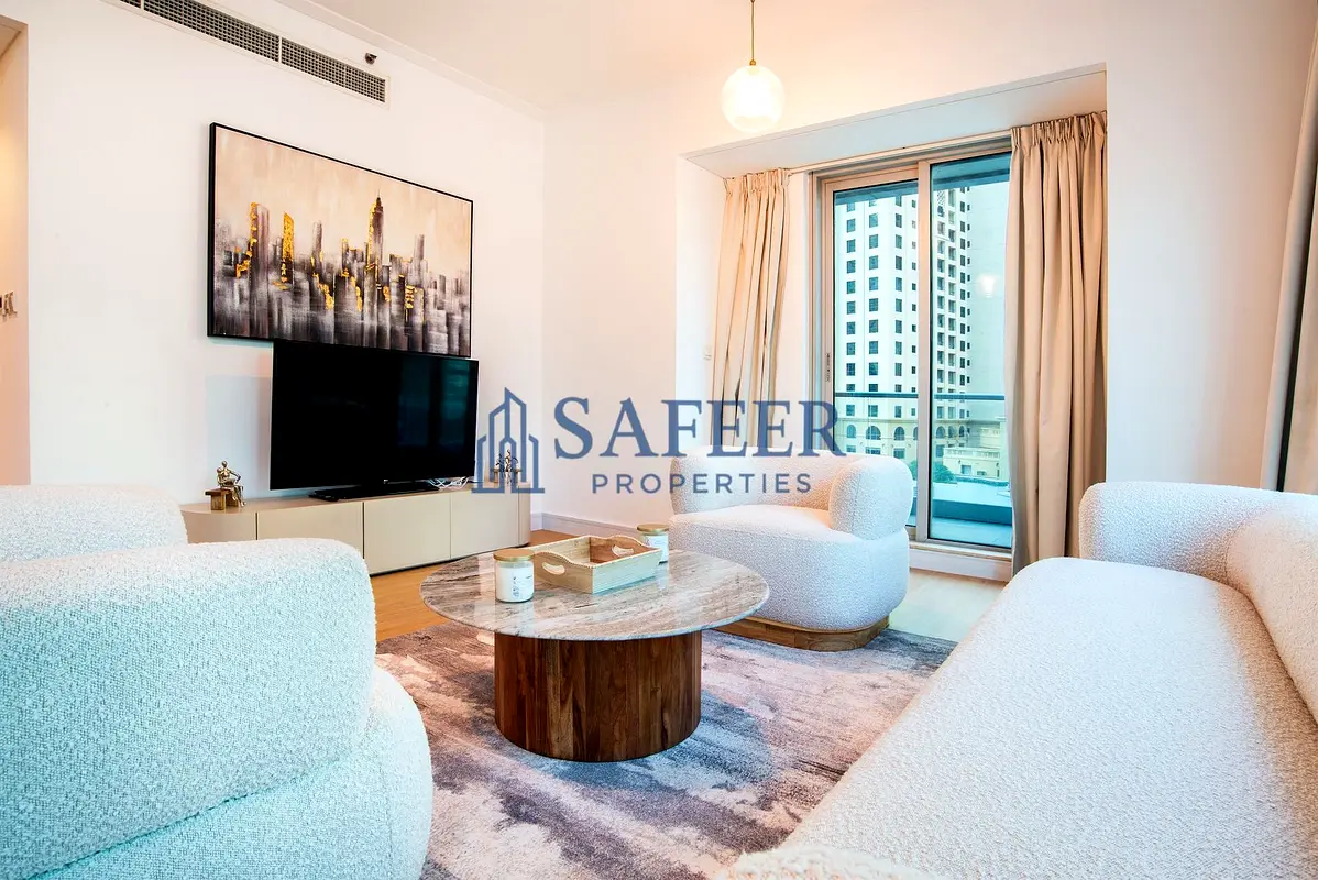 Spacious Upgraded 2BR | Marina Promenade by Emaar | Partial Marina View