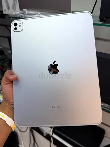 Ipad Pro 13 inch M4 256GB Cellular 99% Silver care plus 16/November/2026