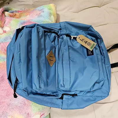 Jansport school backpack,  blue