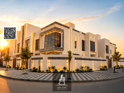 فيلا مودرن للبيع من المالك مباشر تصمييم فلل دبى  مقابل حديقه شامل رسوم التسجيل والتمليك جاهزة للسكن تملك حروتورث تقسيط شهرى ميسر.