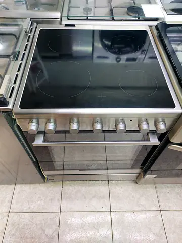 Electrolux latest model electric ceramic 4 hobs stove oven fan cooking range 60x60 freestanding.mk