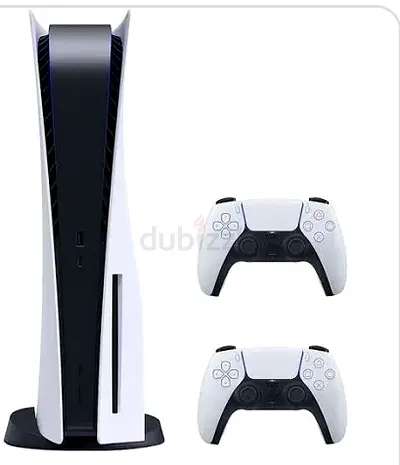Sony PlayStation 5 Disc Edition with Two DualSense Controllers