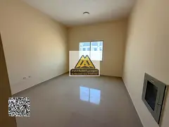 Studio for Annual Rent in Al Alia – Ajman | Separate Kitchen + Large Space + Split AC + Free Maint