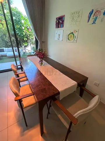 CB2 Table and chairs