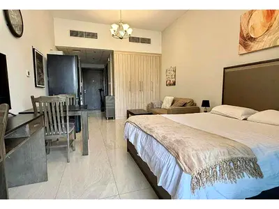 FURNISHED STUDIO| COMMUNITY & BURJ VIEW