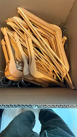 Wooden coathangers