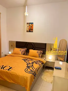 Fully furnished one-bedroom apartment ( 2 bathrooms ) with a hall, with balcony, including all servi