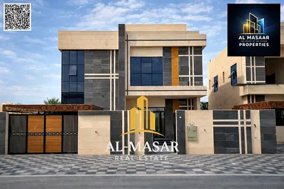 Villa for sale in Al Rawdah, two floors and a roof, freehold ownership. Price includes air conditioning and is negotiable.