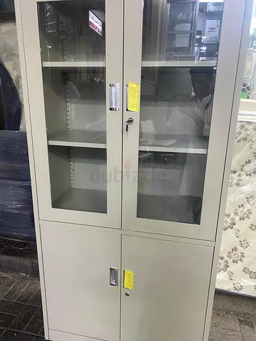 Metal Glass-Front file  Cabinet - Office/Medical Use