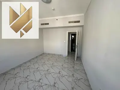 Two-bedroom apartment with a living room for annual rent in Muwailih Al Jadeeda. Spacious and with excellent finishes.