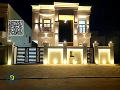 For the wealthy, a luxurious classic villa with 6BR , roof, including registration fees, bank financ