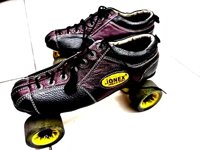 Jonex Vintage Quad Roller Skates - Size-8, used