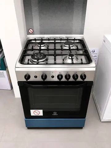 Indesit 4 burner gas cooker 60by60 cm
