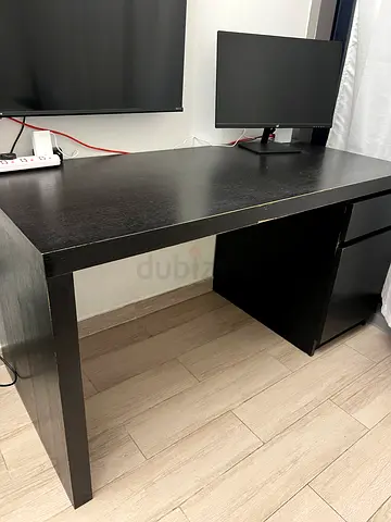 Computer table and chair