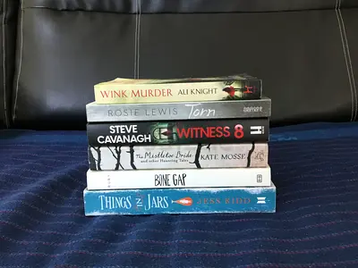 6 THRILLER NOVELS