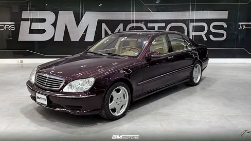 Pristine 2000 Mercedes-Benz S-Class S 55 AMG - Japanese Import - Low Mileage