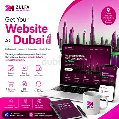 Get your Static Dreamly Website Today With Zulfa Marketing