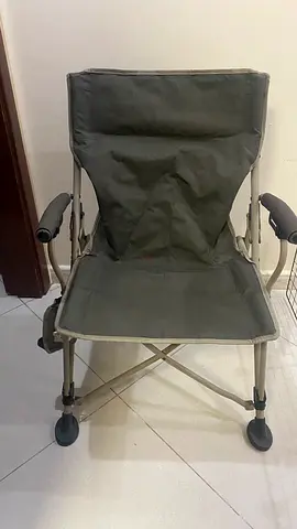 Foldable Outdoor Camping Chair with Padded Armrests